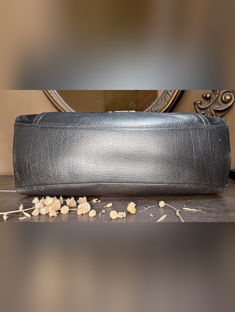 Coach Marlon Hobo Black Pebbled Leather Bag Style No. F79994 - Picture 6 of 15